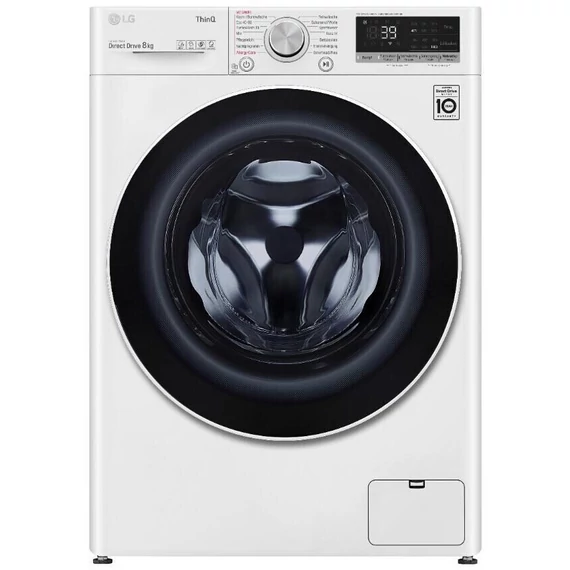V7W800A LG Elöltöltős mosógép