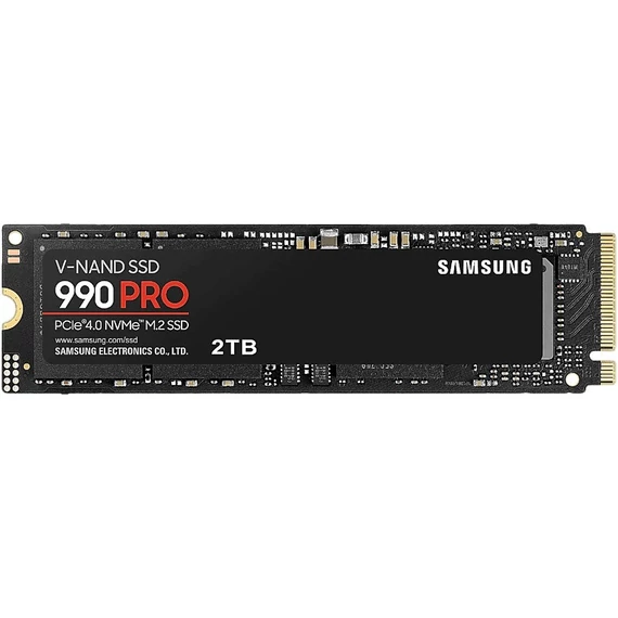 MZ-V9P2T0BW 990 PRO PCIe 4.0, NVMe™ 2.0, M.2, 7,450 MB/s, 2T, SAMSUNG SSD