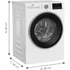 Kép 7/8 - B3WFU59415W2 BEKO Elöltöltős mosógép