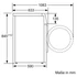 Kép 2/4 - Siemens WM14N127 iQ300 Elöltöltős mosógép